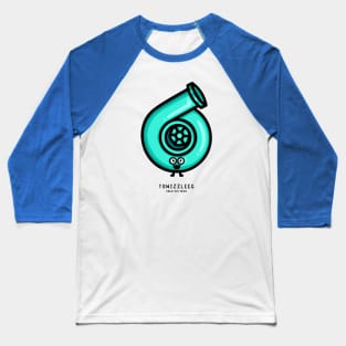 Cutest Turbo - Aqua Baseball T-Shirt